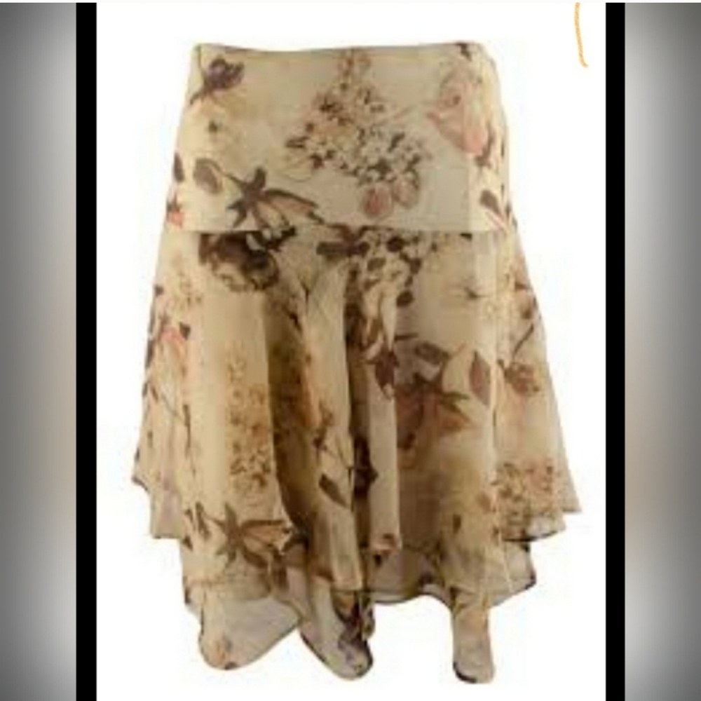 New! Plus Size LAUREN RALPH LAUREN Floral Skirt.